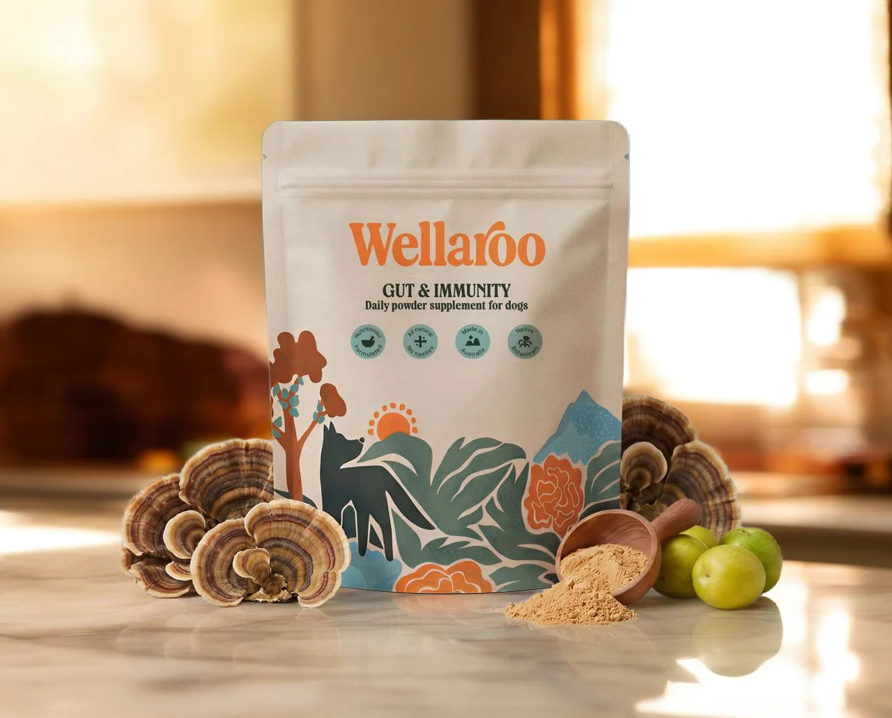 Wellaroo daily supplement powder