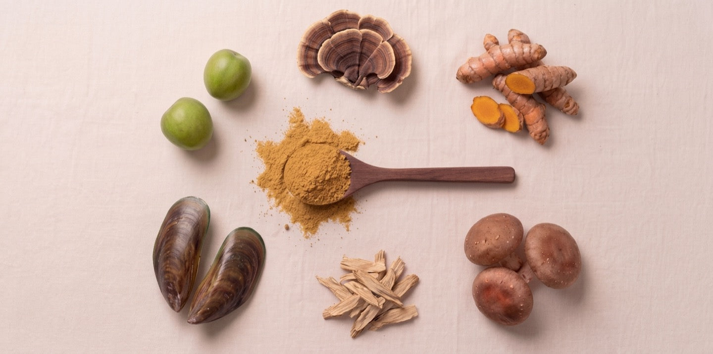 Product ingredient flat-lay