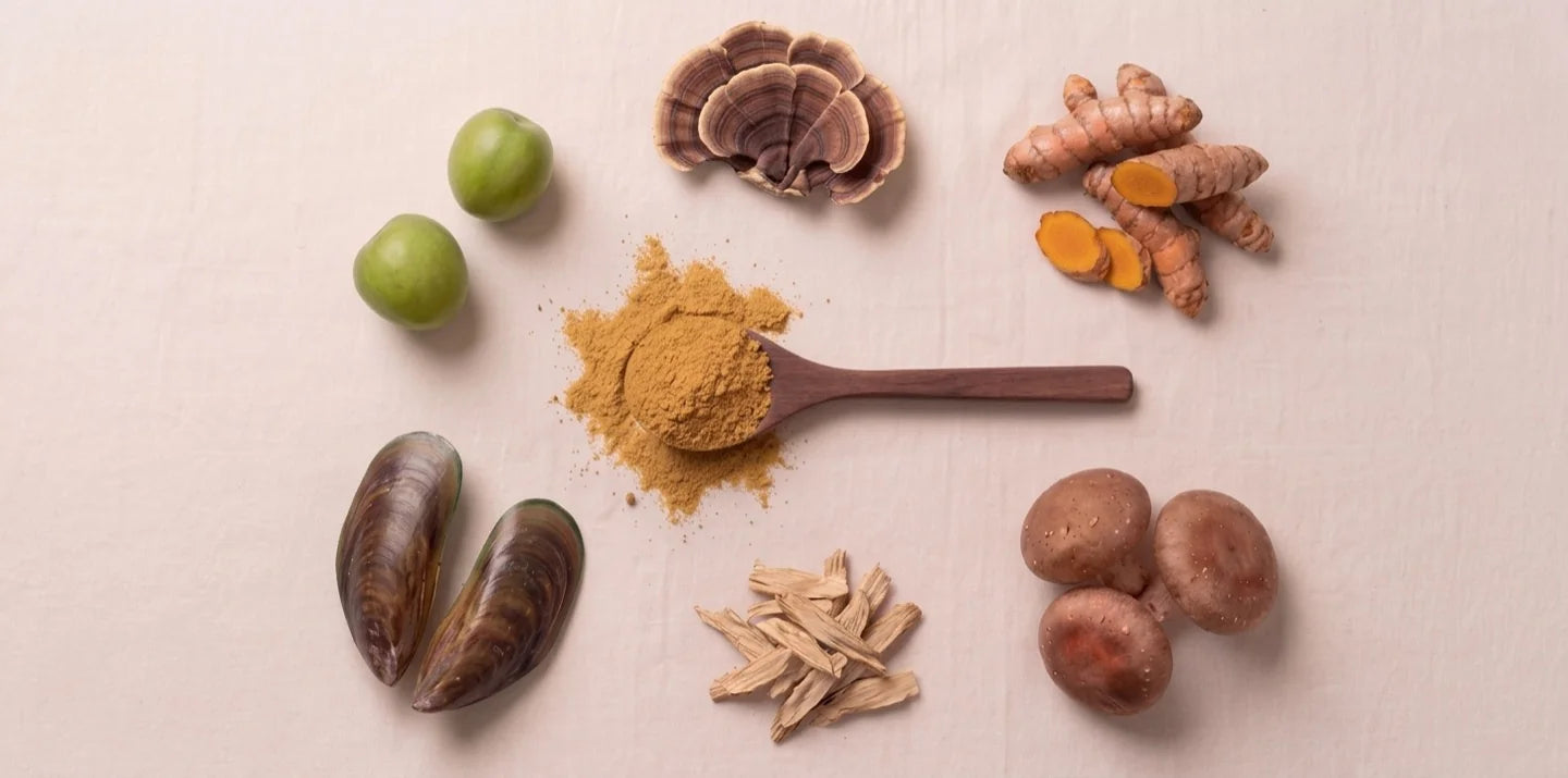 Product ingredient flat-lay